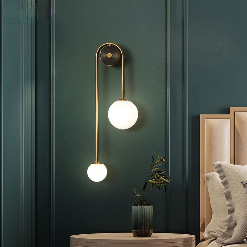 How do I use modern wall lights in
  different rooms?