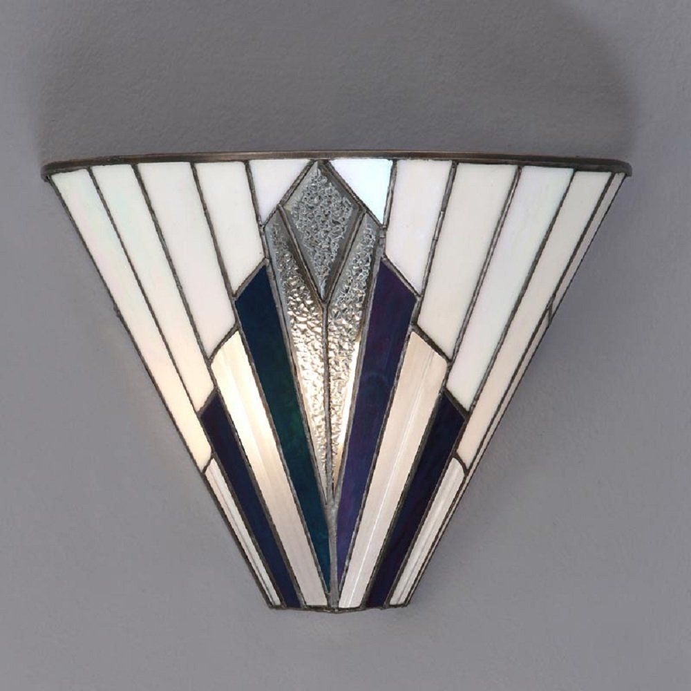 Tiffany wall lights – visible glass works
  of art with cozy light