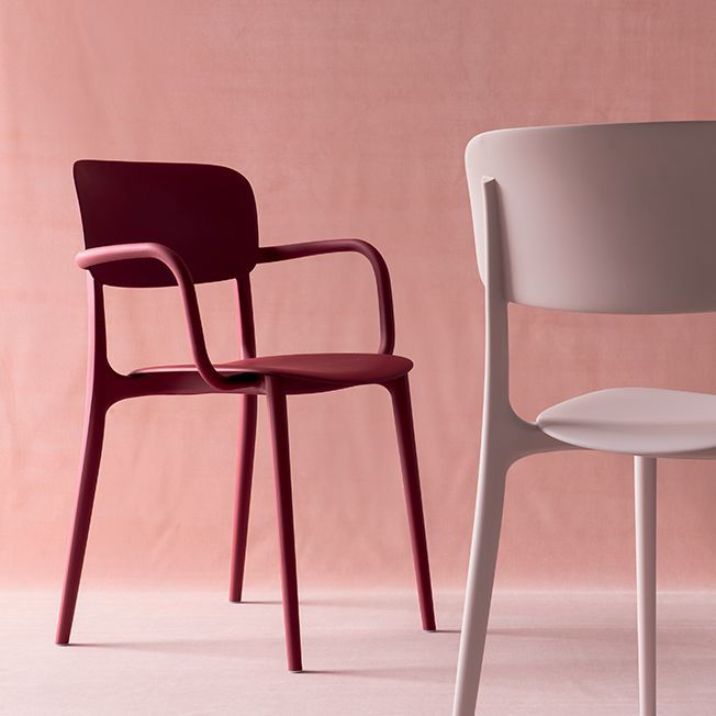 Plastic Chairs that Show the Stylish Side
  of Practical Materials