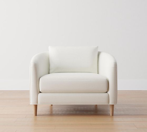 Small Upholstered Armchair That Catch An
  Eye