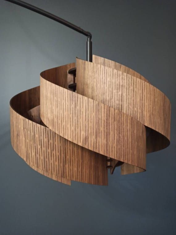 Wood pendant lamps:Add some nature