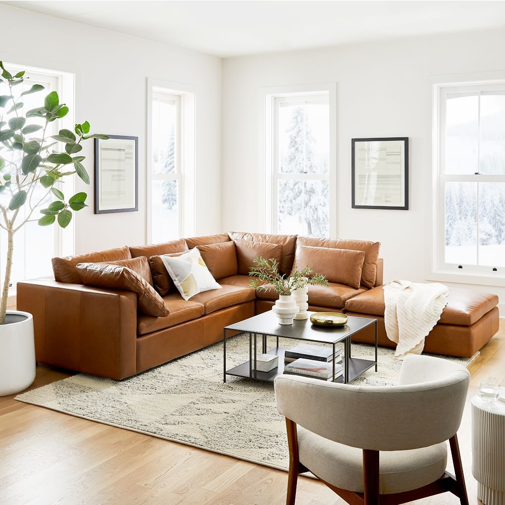 Leather Sectional Decorating Ideas