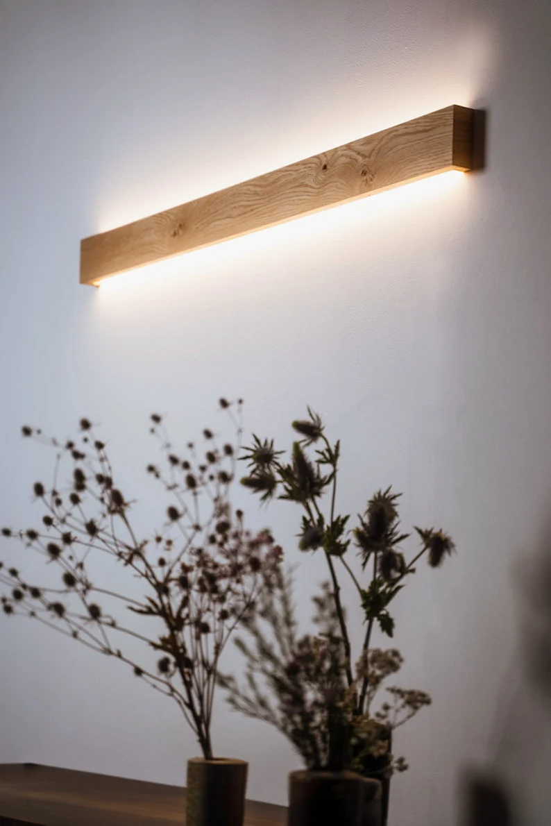 Wall lights shine in your home