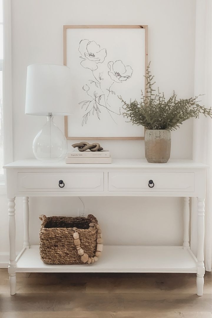 White Console Table  Ideas That Will
  Inspire You